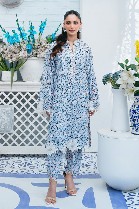 Vanya | Co Ords | CO-72 - Casual Dress - available at Maria Faisal in UK and USA.