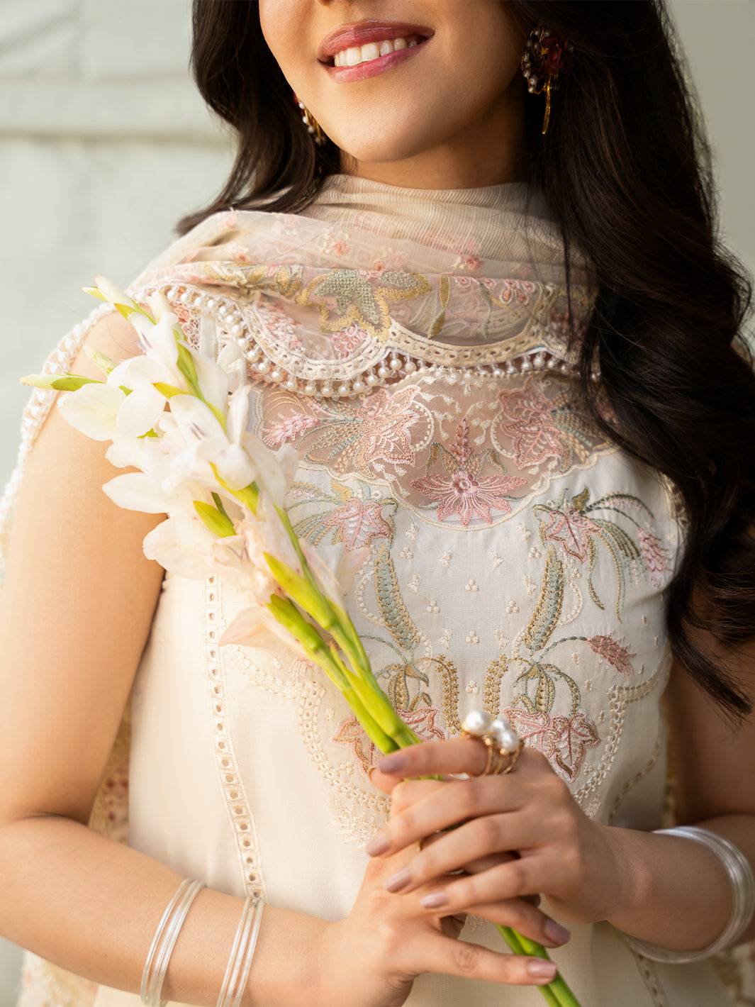 Izel | Mahveen Festive Lawn 25 | KUBRA by Maria Faisal - Registered Vendor of : Izel - type : Ladies Clothes - 100% original wedding dresses