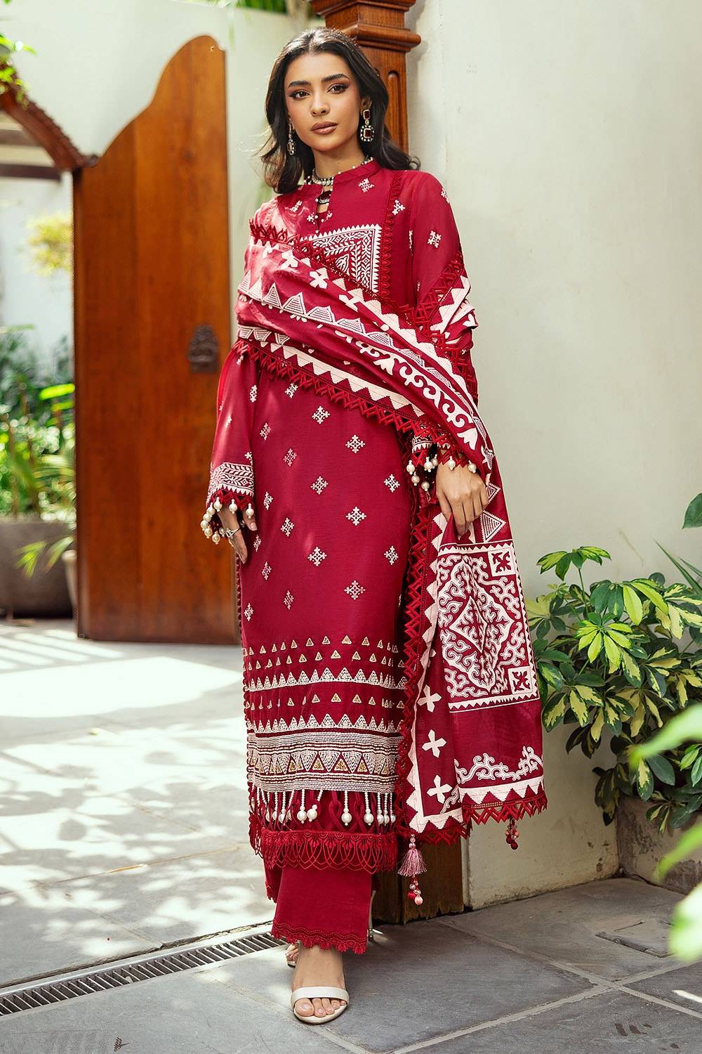 Gul Ahmed | Festive Capsule 25 | SP-52013 by Maria Faisal - Registered Vendor of : Gul Ahmed - type : Ladies Clothes - 100% original wedding dresses