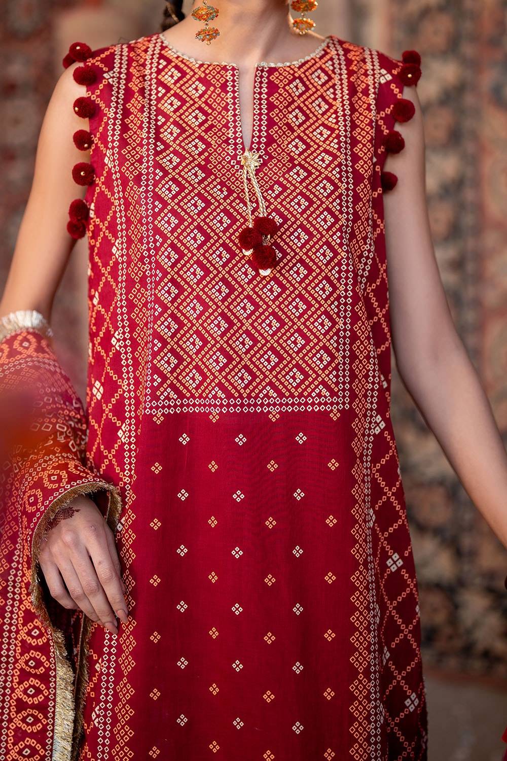 Gul Ahmed | Chunri Lawn 25 | CL-52138 B by Maria Faisal - Registered Vendor of : Gul Ahmed - type : Ladies Clothes - 100% original wedding dresses