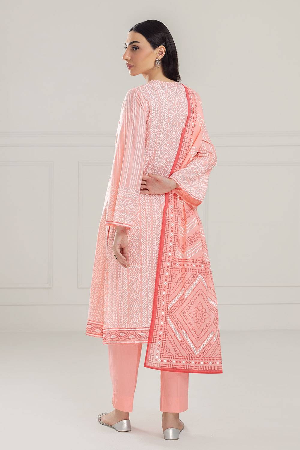 Gul Ahmed | Chunri Lawn 25 | CL-52179 A by Maria Faisal - Registered Vendor of : Gul Ahmed - type : Ladies Clothes - 100% original wedding dresses