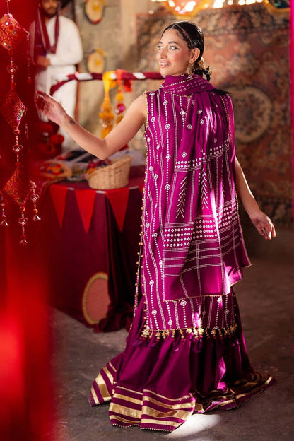 Gul Ahmed | Chunri Lawn 25 | CL-52185 A by Maria Faisal - Registered Vendor of : Gul Ahmed - type : Ladies Clothes - 100% original wedding dresses