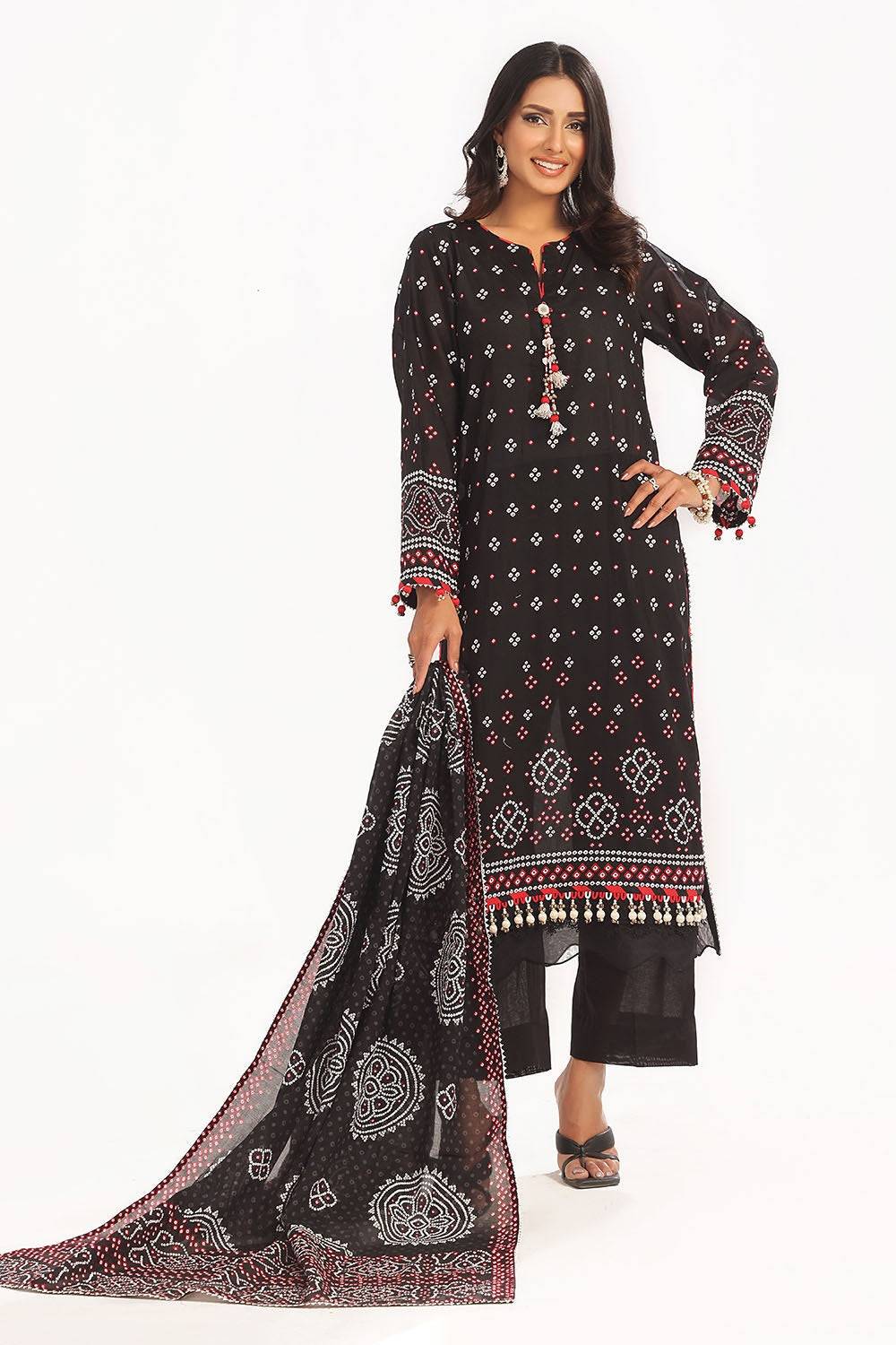 Gul Ahmed | Chunri Lawn 25 | CL-52171 A by Maria Faisal - Registered Vendor of : Gul Ahmed - type : Ladies Clothes - 100% original wedding dresses