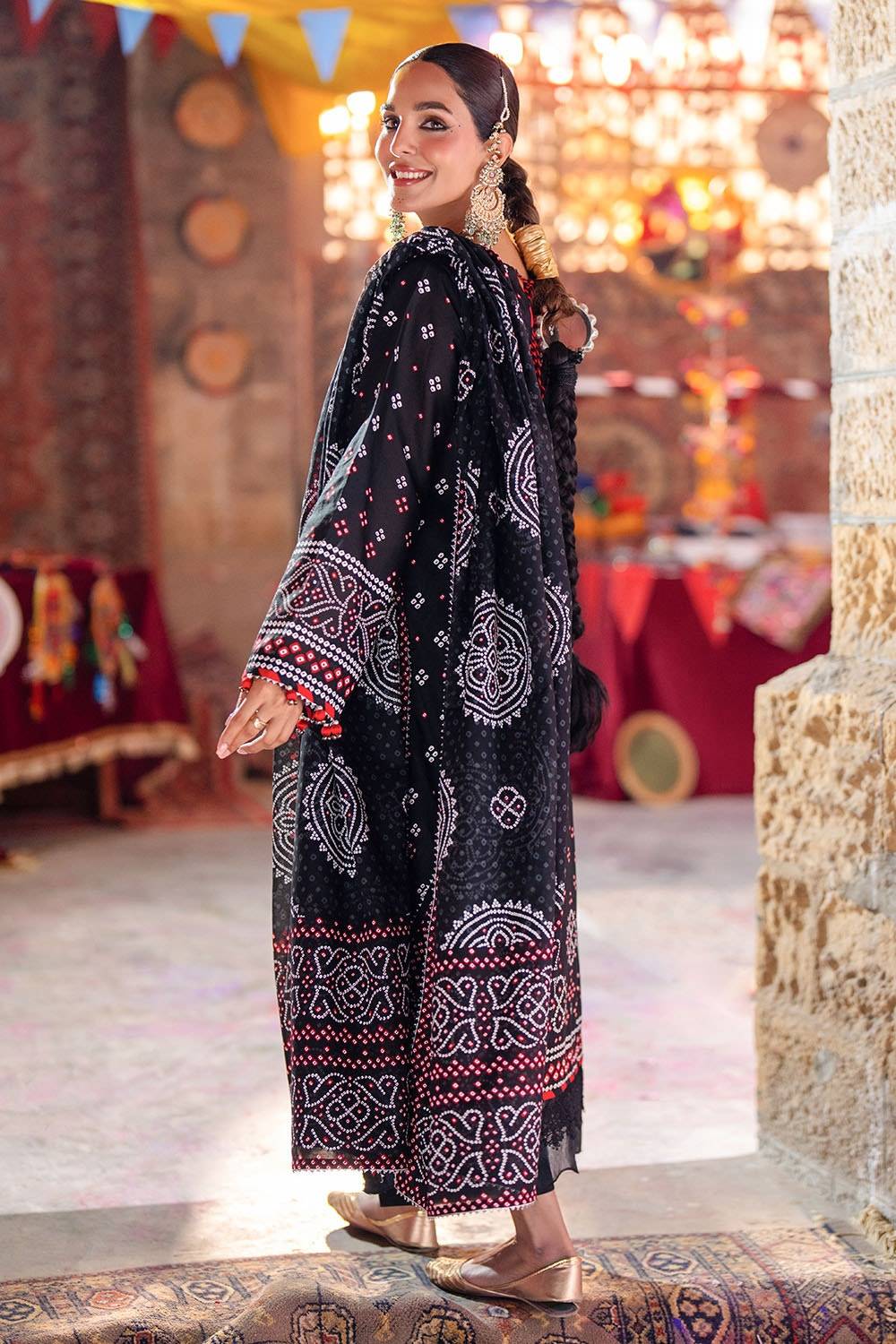 Gul Ahmed | Chunri Lawn 25 | CL-52171 A by Maria Faisal - Registered Vendor of : Gul Ahmed - type : Ladies Clothes - 100% original wedding dresses