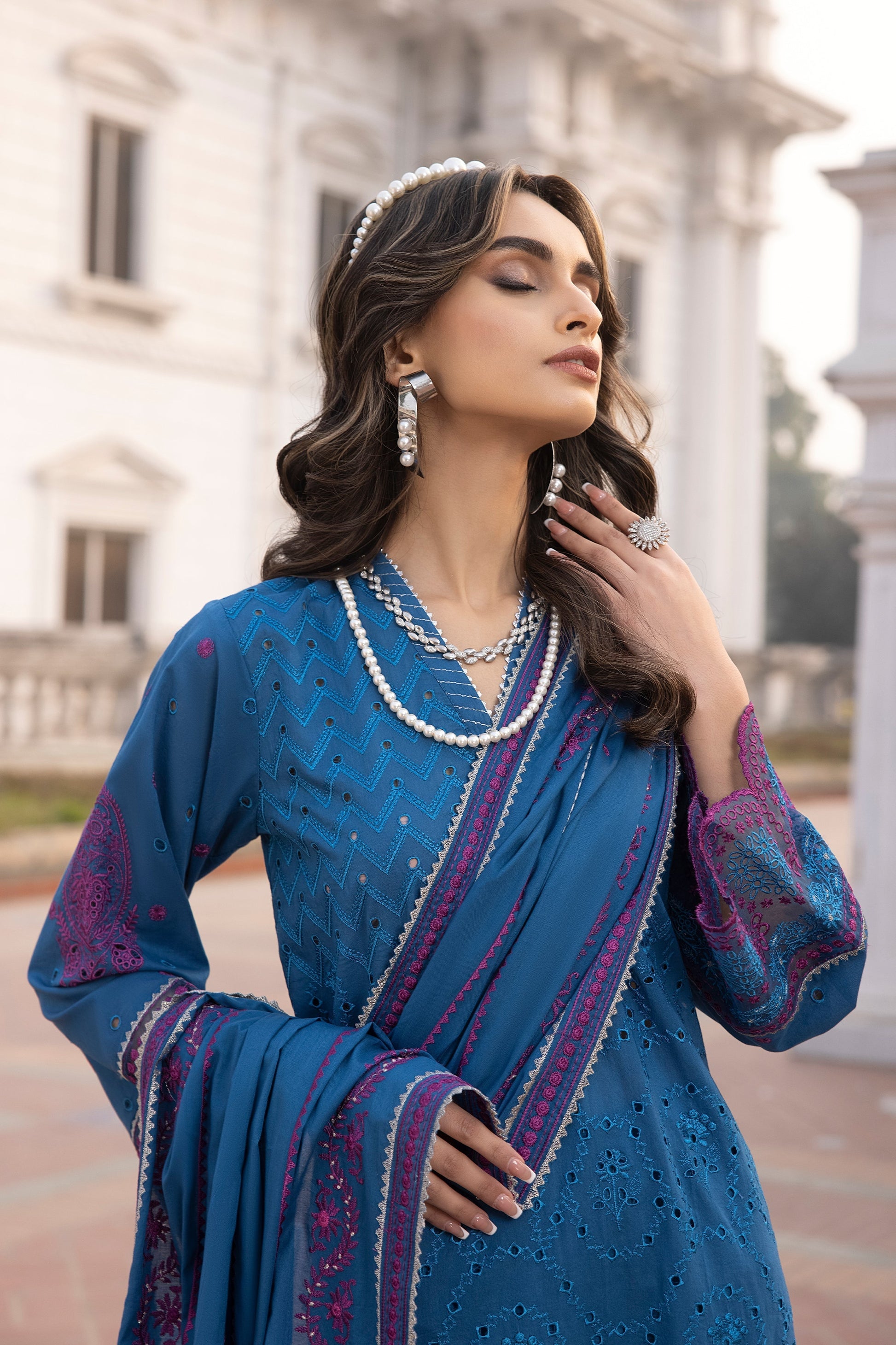 LSM | Spring Embroidered 24 | A-4 - Ladies Clothes 