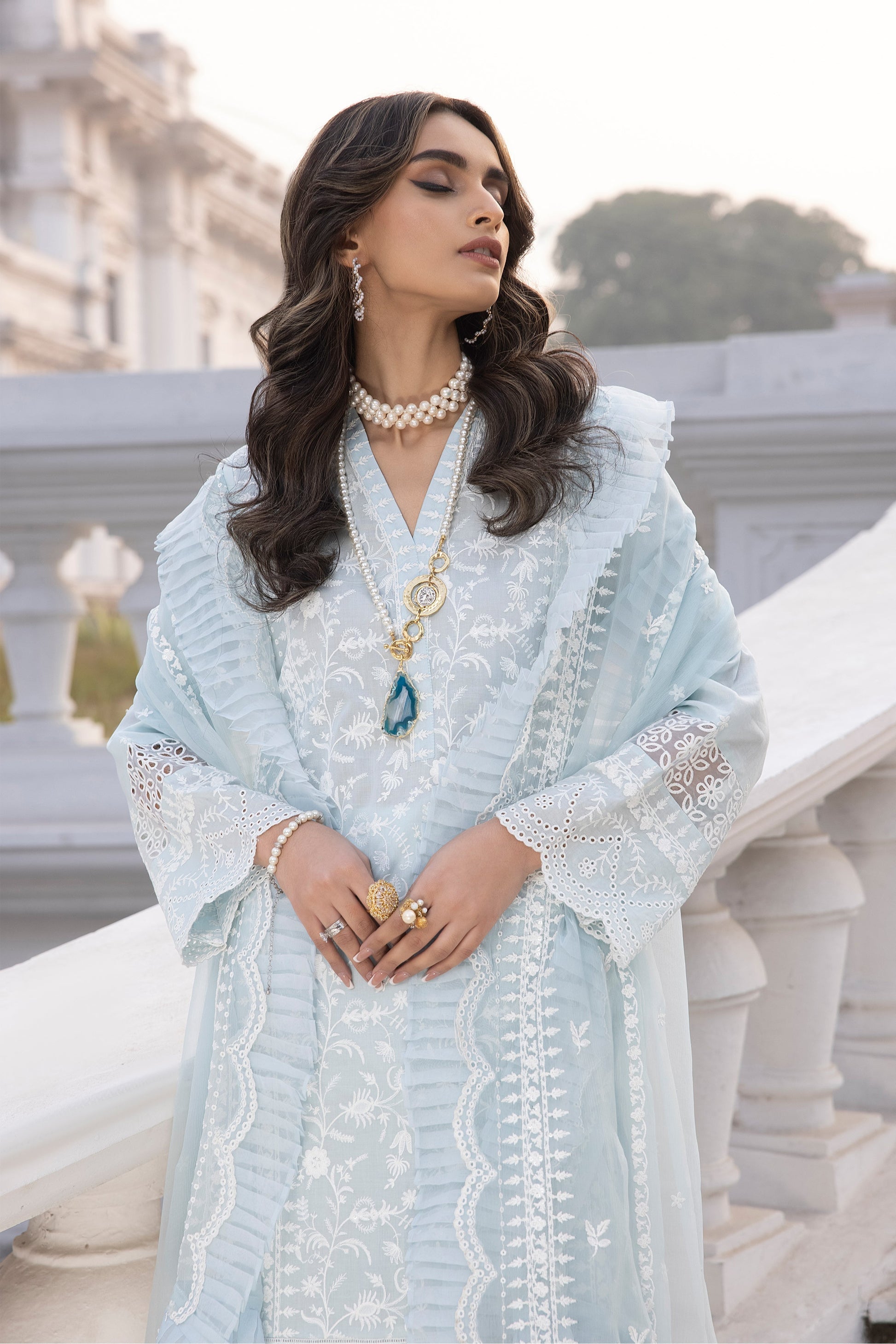 LSM | Spring Embroidered 24 | A-8 - Ladies Clothes 