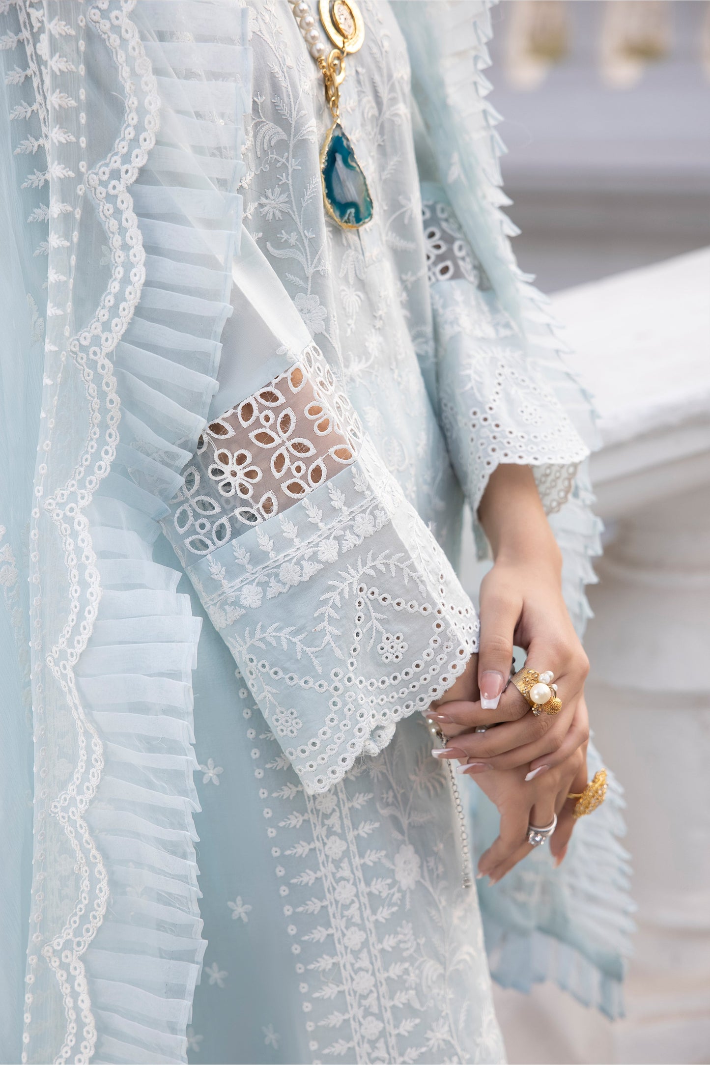 LSM | Spring Embroidered 24 | A-8 - Ladies Clothes 