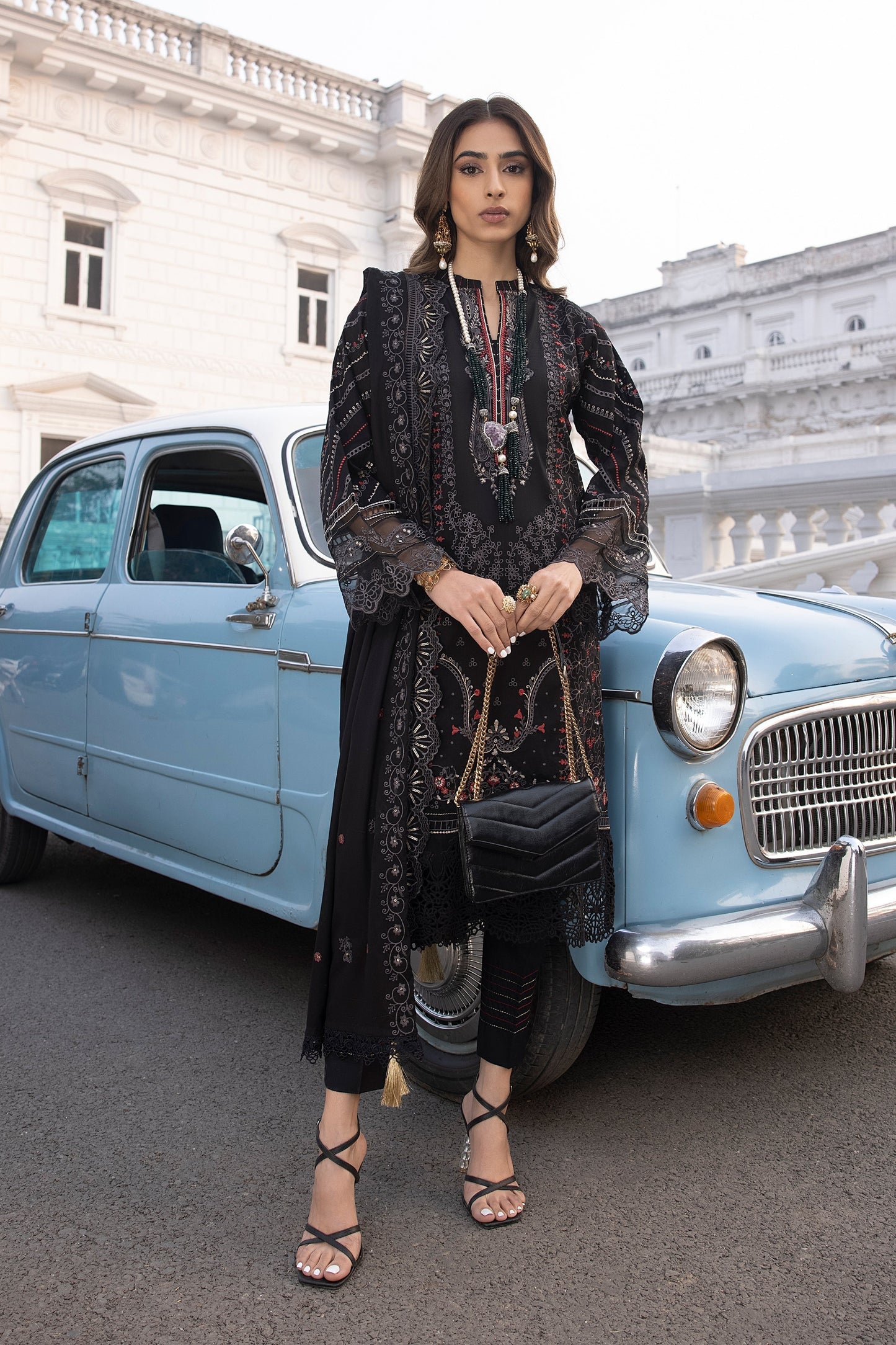 LSM | Spring Embroidered 24 | A-12 - Ladies Clothes 