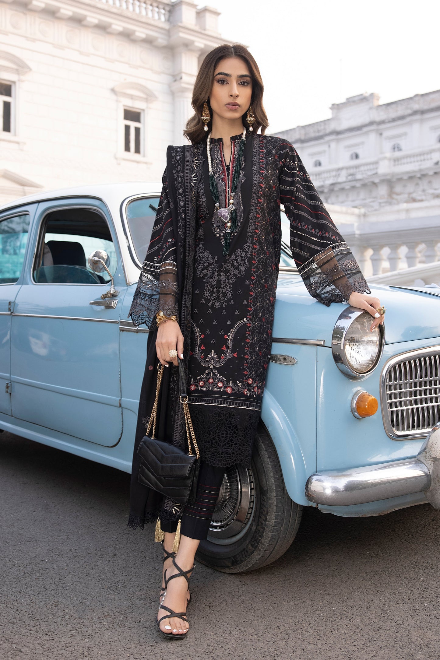 LSM | Spring Embroidered 24 | A-12 - Ladies Clothes 