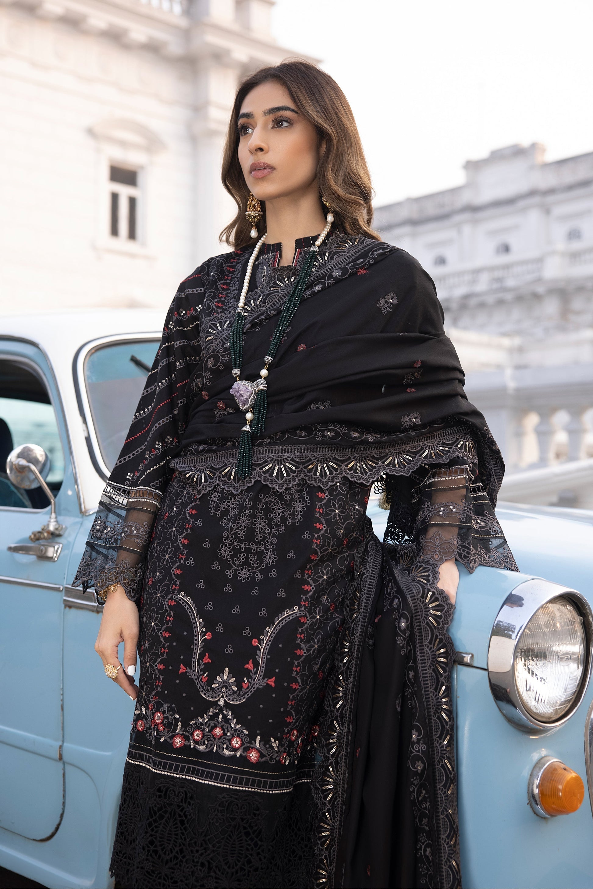 LSM | Spring Embroidered 24 | A-7 - Ladies Clothes 