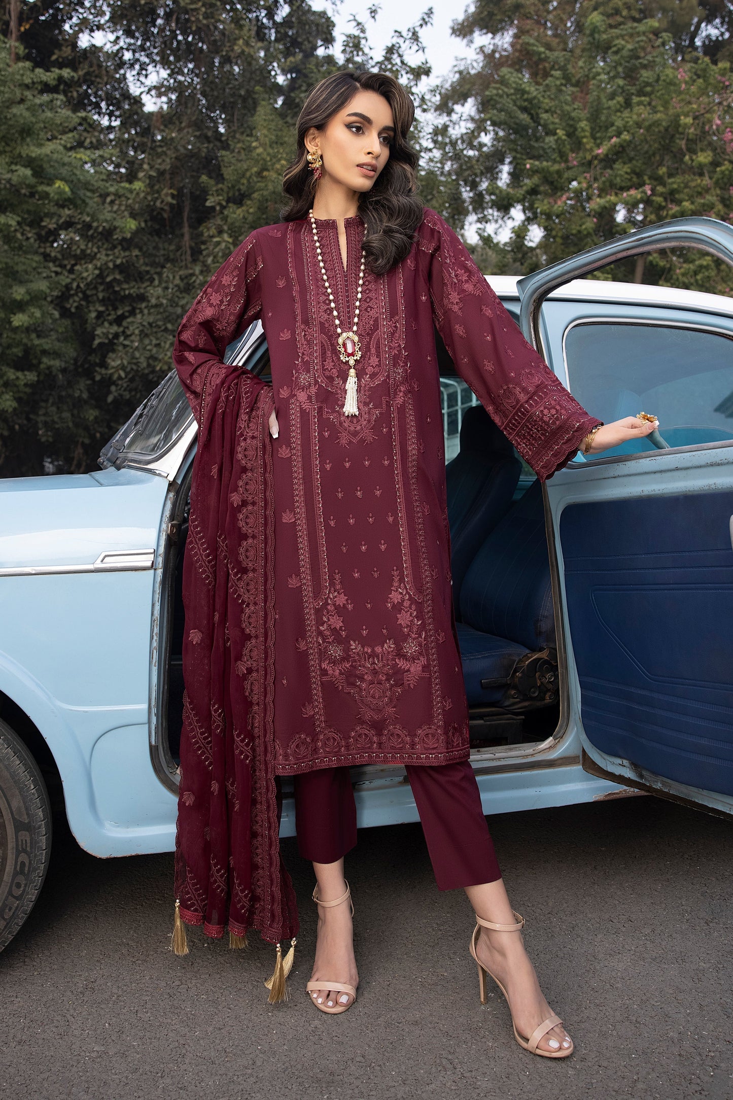 LSM | Spring Embroidered 24 | A-10 - Ladies Clothes 