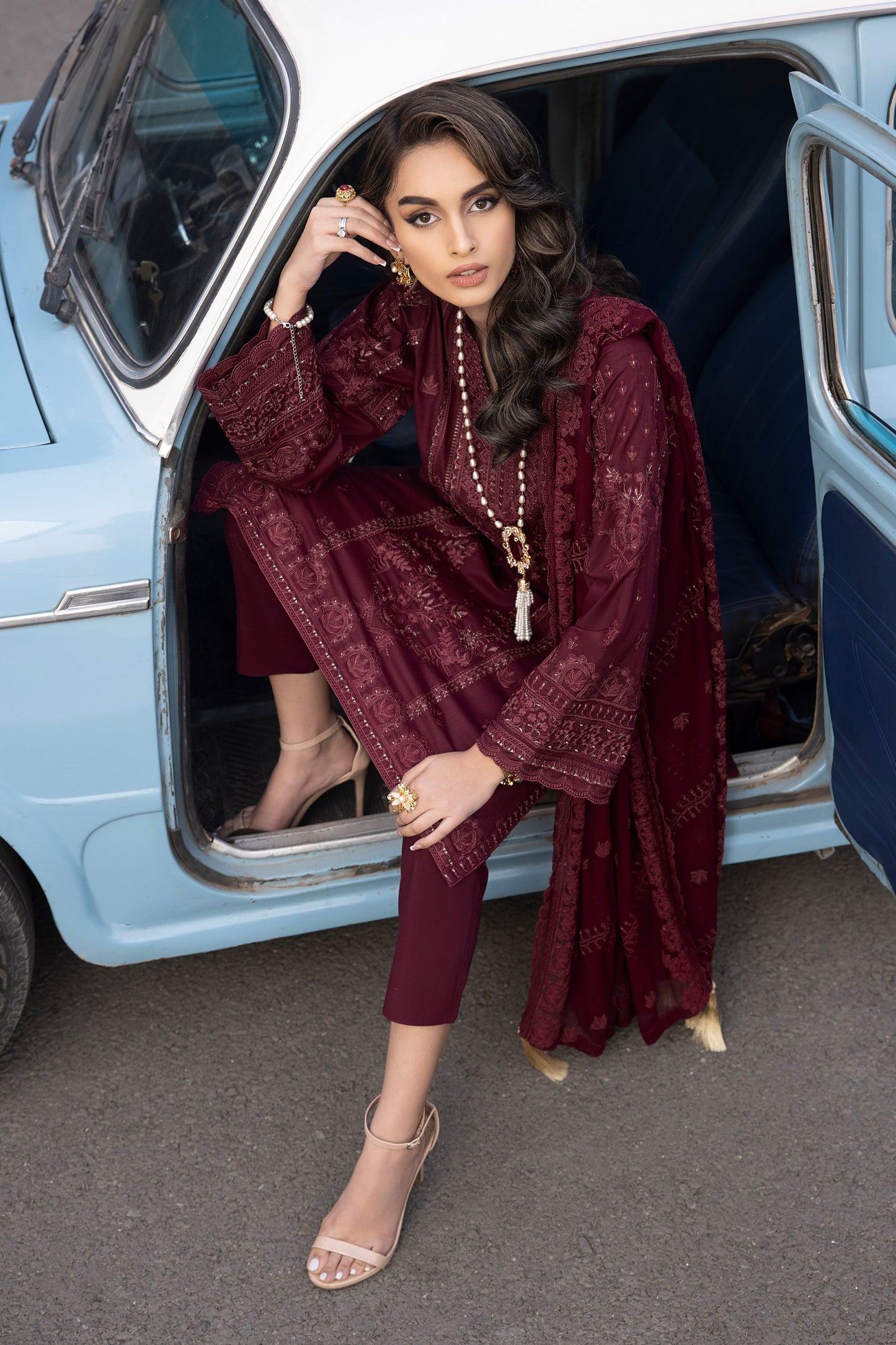 LSM | Spring Embroidered 24 | A-10 - Ladies Clothes 