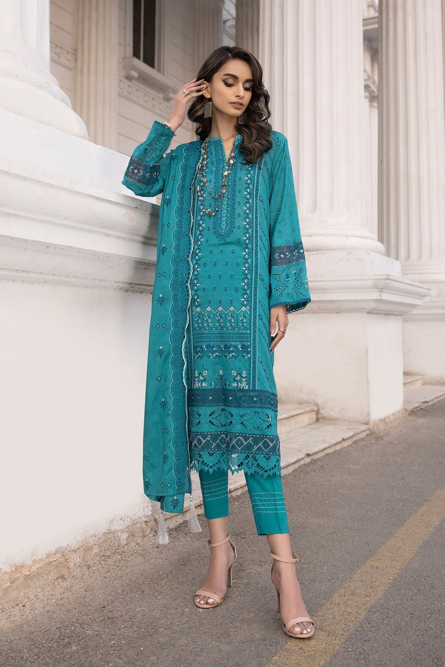 LSM | Spring Embroidered 24 | A-5 - Ladies Clothes 