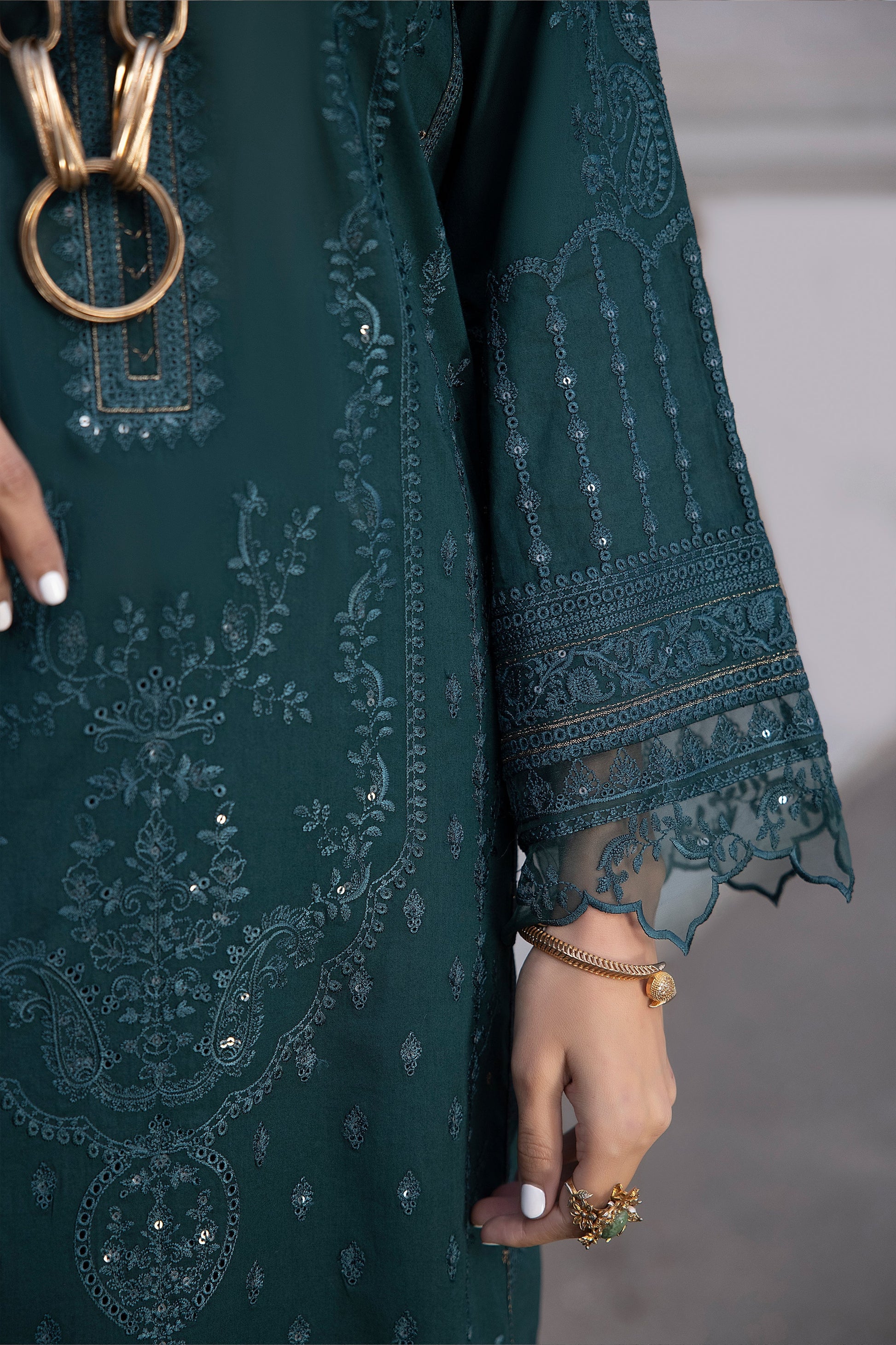 LSM | Spring Embroidered 24 | A-13 - Ladies Clothes 