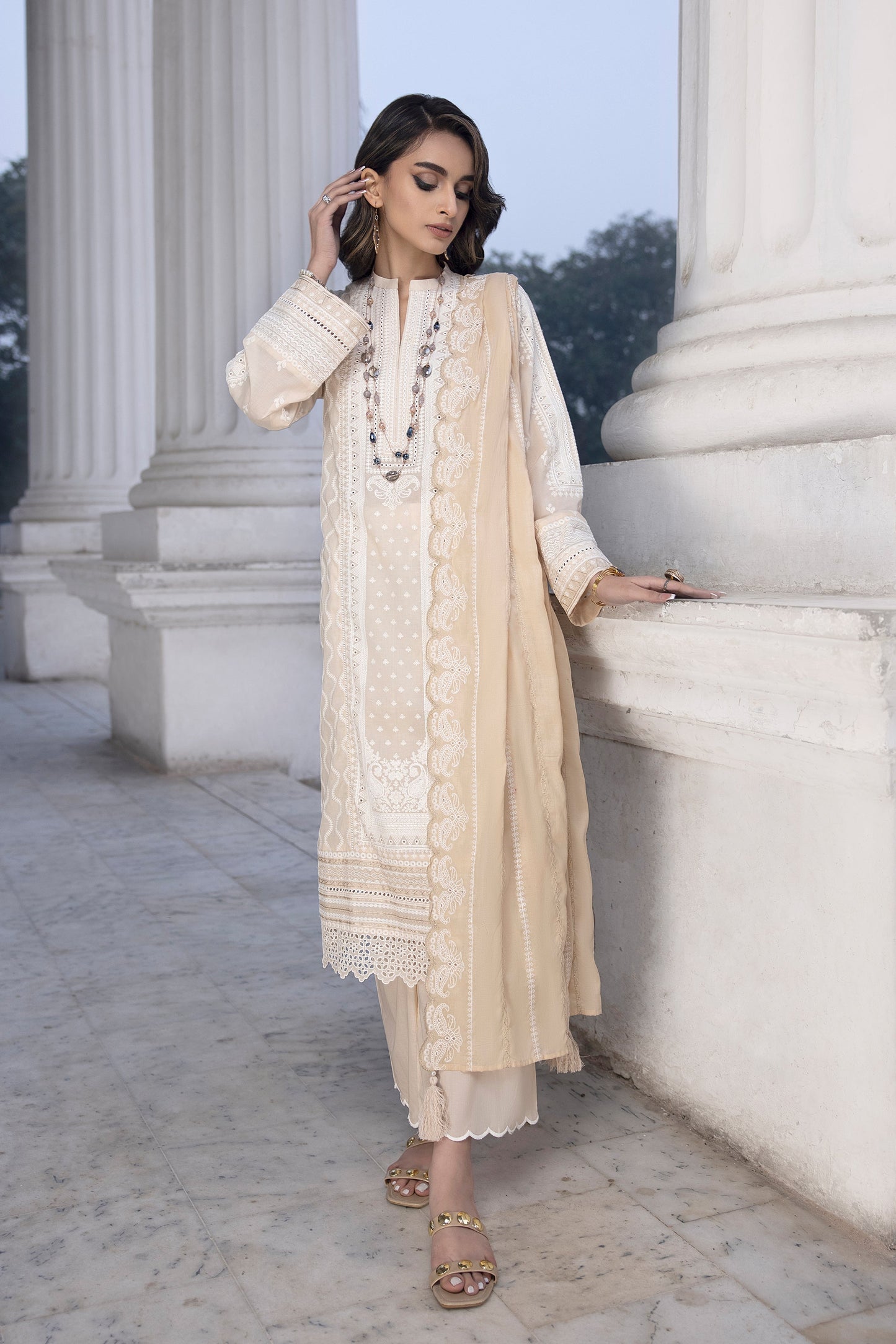 LSM | Spring Embroidered 24 | A-6 - Ladies Clothes 