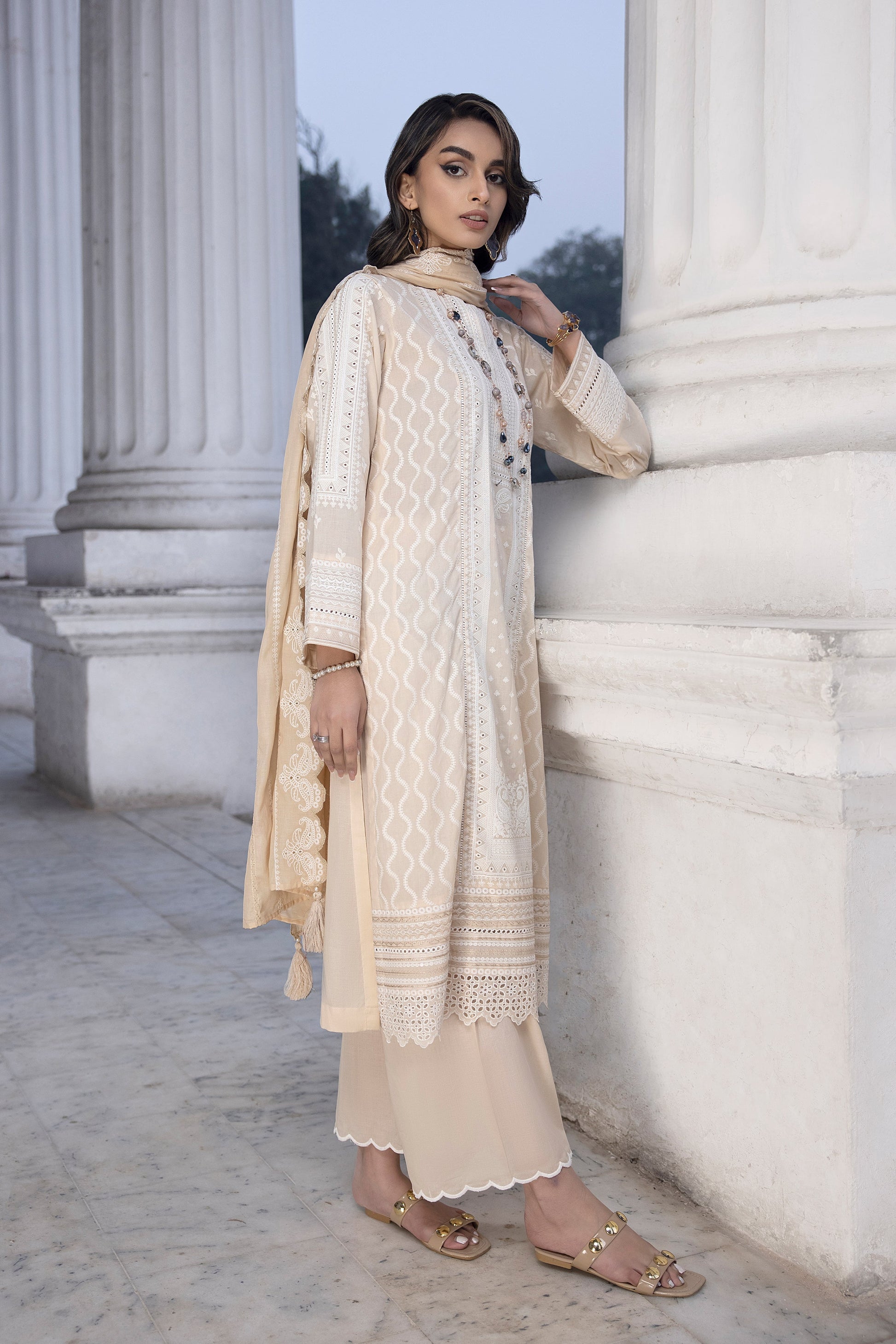 LSM | Spring Embroidered 24 | A-6 - Ladies Clothes 