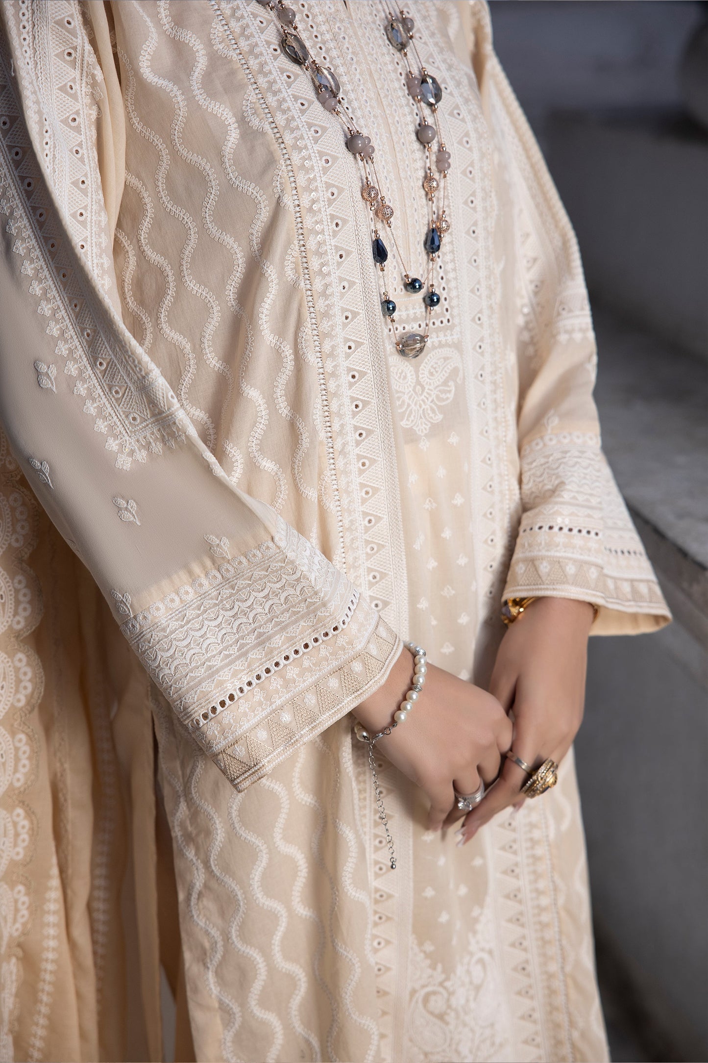 LSM | Spring Embroidered 24 | A-6 - Ladies Clothes 