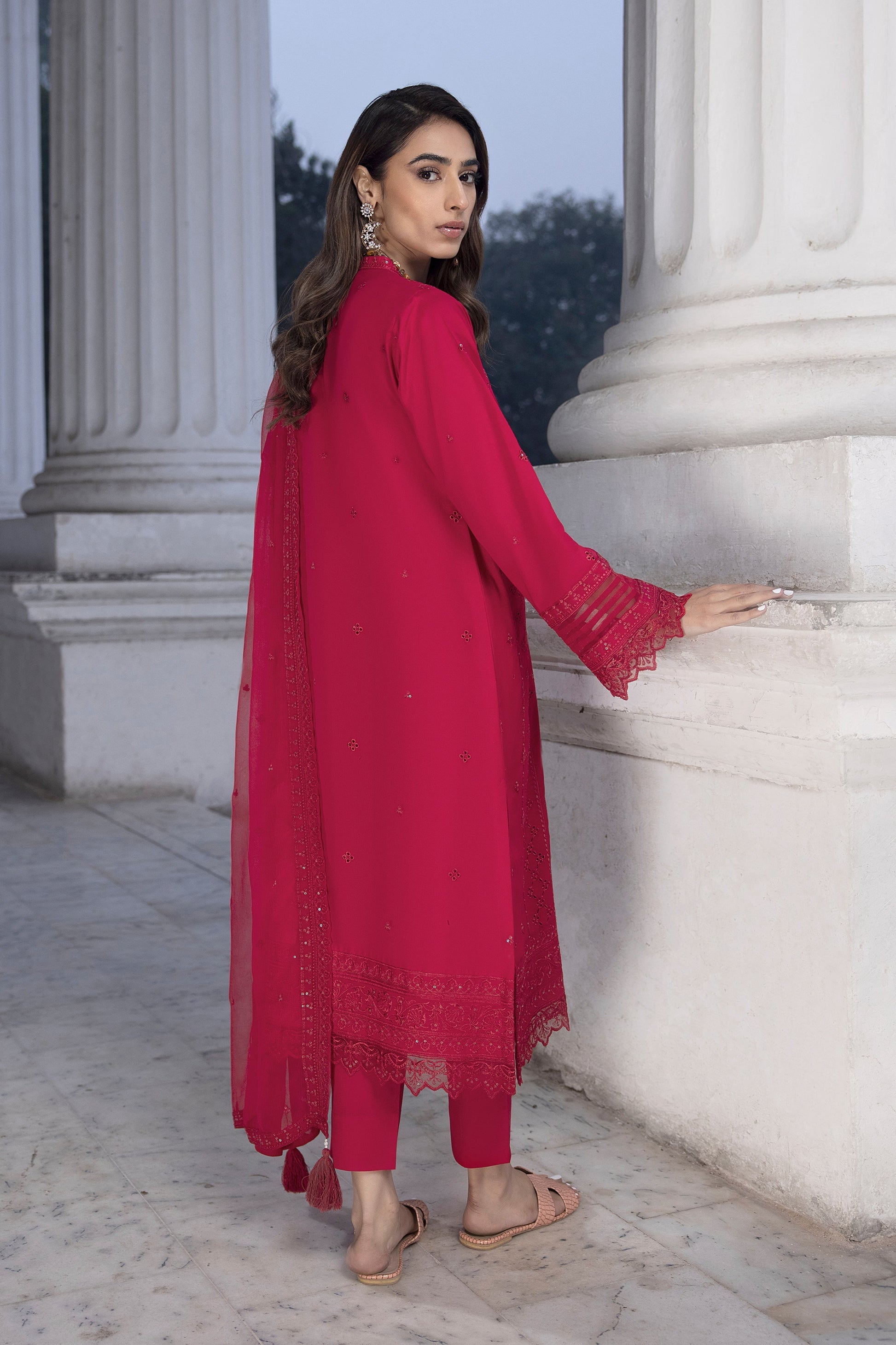 LSM | Spring Embroidered 24 | A-15 - Ladies Clothes 