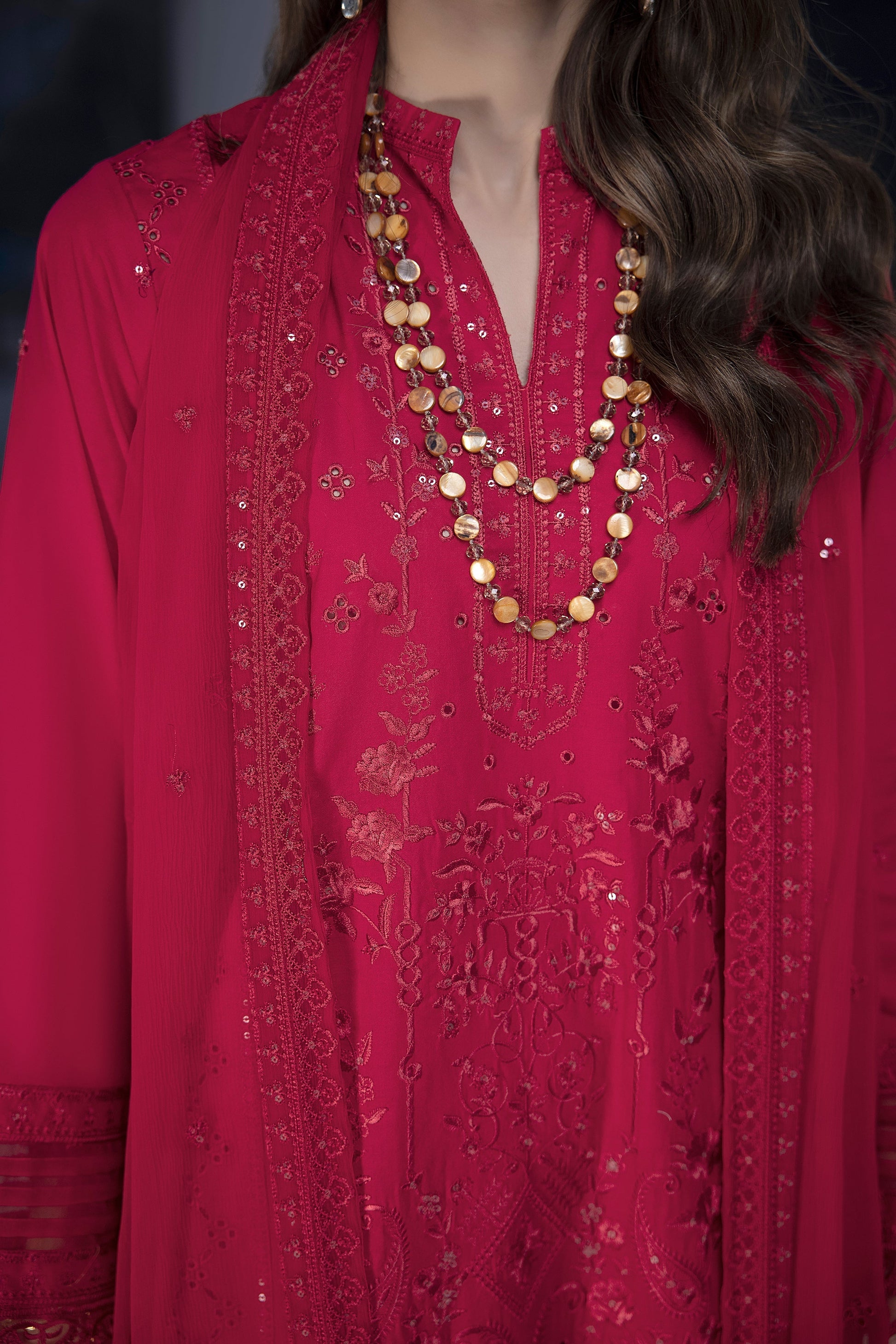 LSM | Spring Embroidered 24 | A-15 - Ladies Clothes 