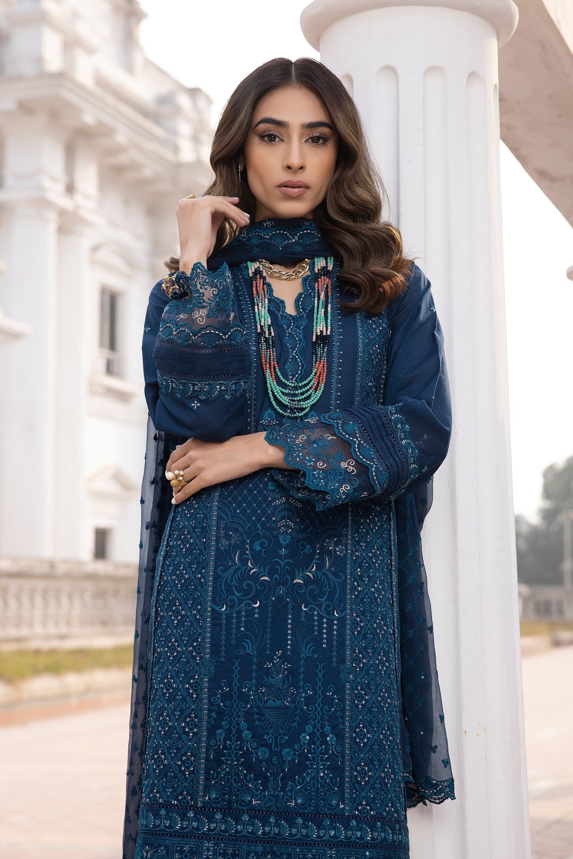 LSM | Spring Embroidered 24 | A-14 - Luxury 
