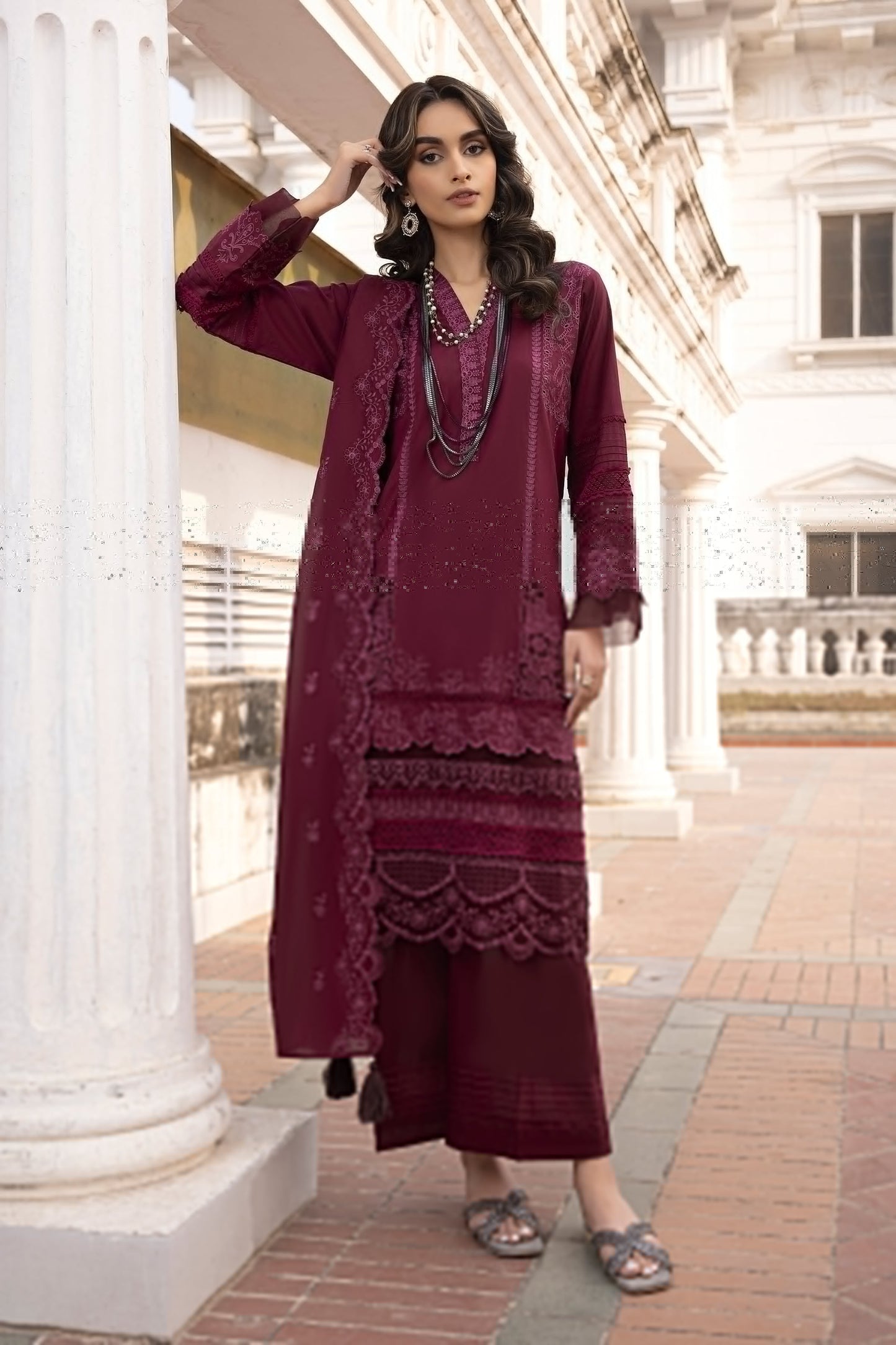 LSM | Spring Embroidered 24 | A-9 - Ladies Clothes 