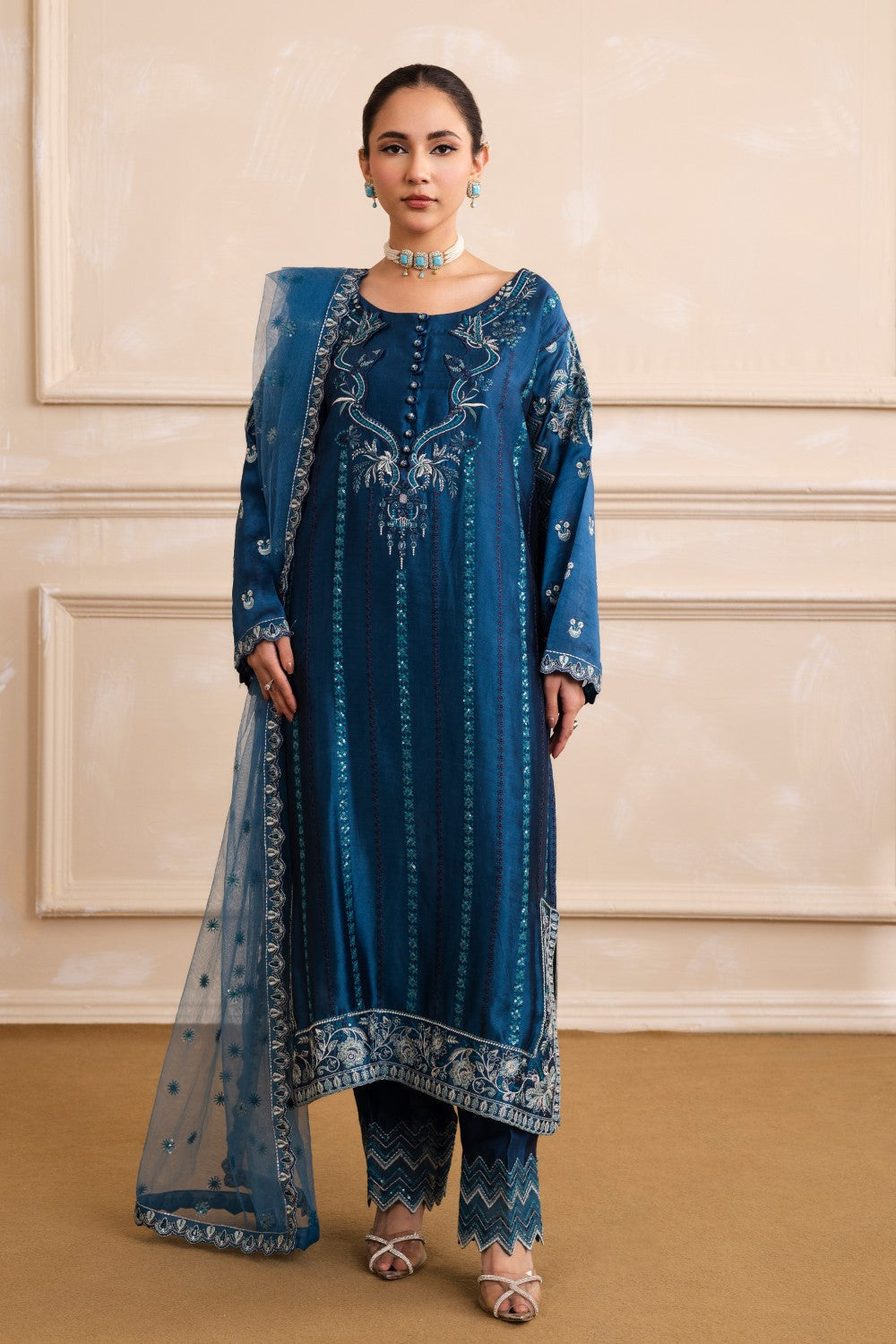 Maryum N Maria | Izara Formals | LAMIS - MW40038 by Maria Faisal - Registered Vendor of : Maryum N Maria - type : Ladies Clothes - 100% original wedding dresses