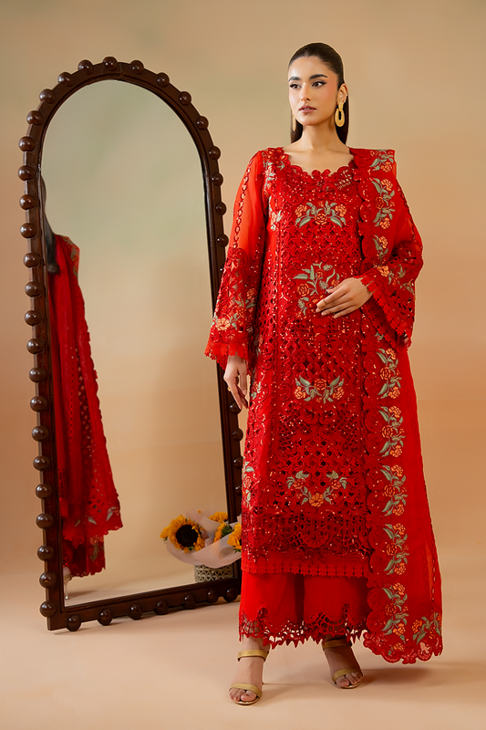 Saad Shaikh | Cutwork 26 | Lavinia - Luxury Dress - available at Maria Faisal in UK and USA.