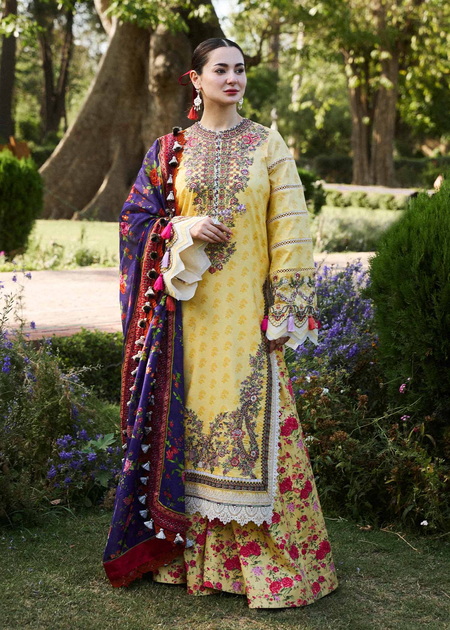 Hussain Rehar | SS Lawn 24 | Opal - Waniyas