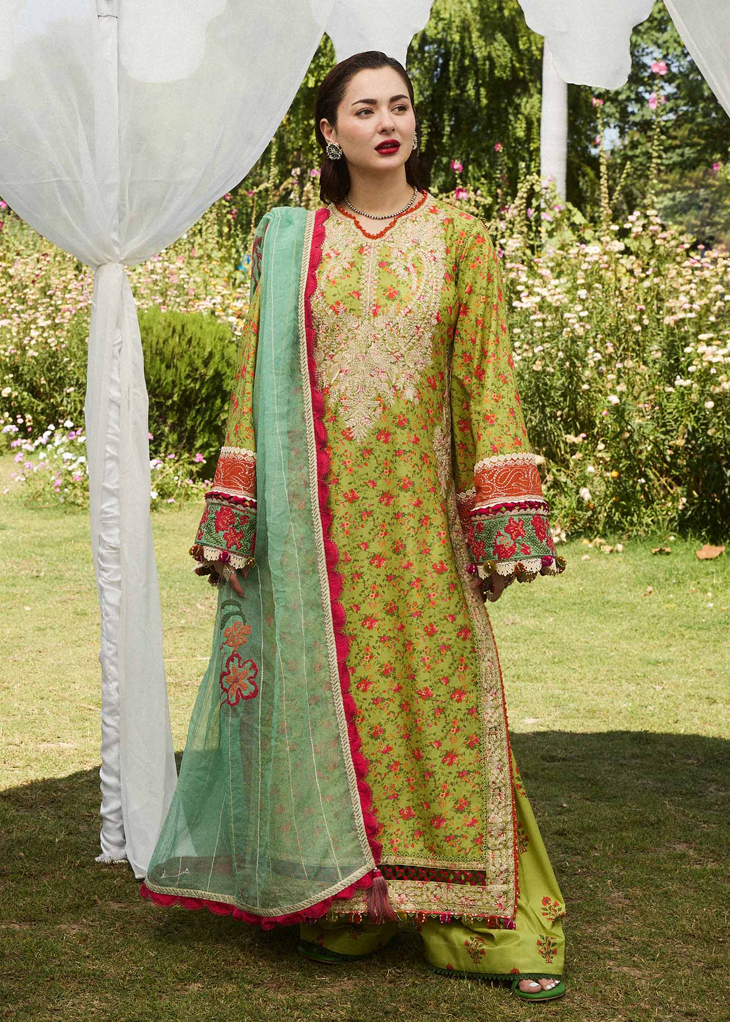 Hussain Rehar | SS Lawn 24 | Shein - Waniyas
