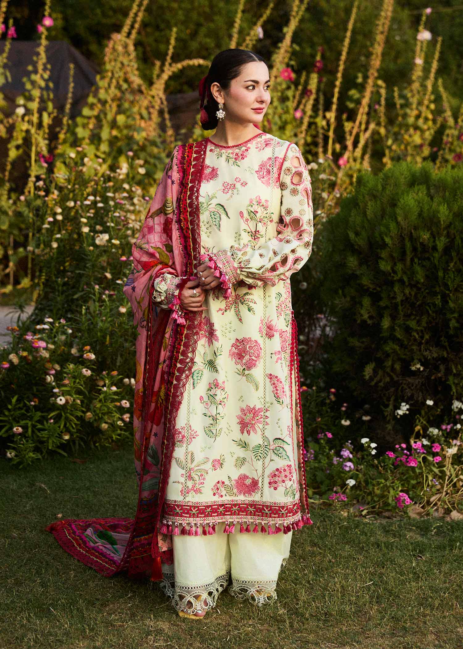 Hussain Rehar | SS Lawn 24 | Gleam - Waniyas