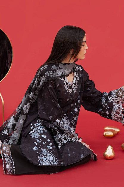 Cross Stitch | Eid Lawn Edit 25 | RAVEN WHISPER by Maria Faisal - Registered Vendor of : Cross Stitch - type : Ladies Clothes - 100% original wedding dresses