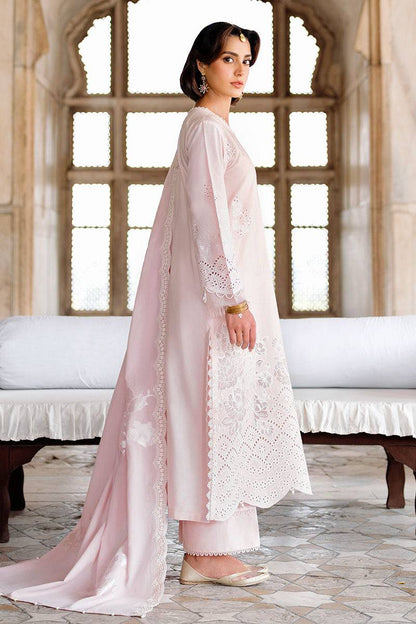 Cross Stitch | Eid Lawn Edit 25 | PEACH BLUSH by Maria Faisal - Registered Vendor of : Cross Stitch - type : Ladies Clothes - 100% original wedding dresses