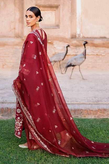 Cross Stitch | Eid Lawn Edit 25 | ROUGE ZEST by Maria Faisal - Registered Vendor of : Cross Stitch - type : Ladies Clothes - 100% original wedding dresses