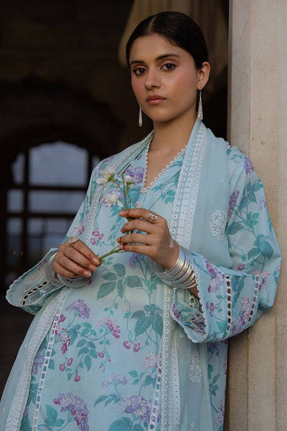 Cross Stitch | Eid Lawn Edit 25 | MINT GLAMOUR by Maria Faisal - Registered Vendor of : Cross Stitch - type : Ladies Clothes - 100% original wedding dresses