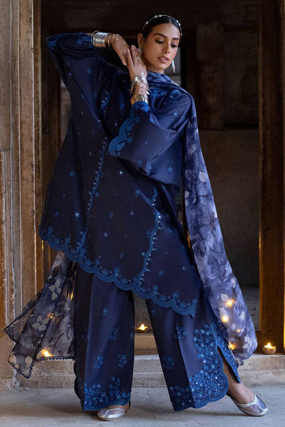 Cross Stitch | Eid Lawn Edit 25 | STAR GAZE by Maria Faisal - Registered Vendor of : Cross Stitch - type : Ladies Clothes - 100% original wedding dresses