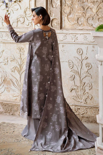 Cross Stitch | Eid Lawn Edit 25 | DESERT TAUPE by Maria Faisal - Registered Vendor of : Cross Stitch - type : Ladies Clothes - 100% original wedding dresses