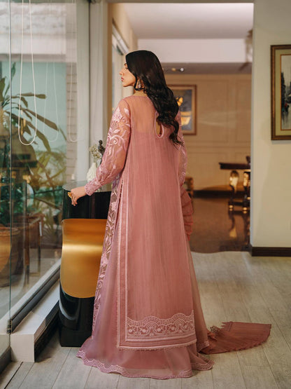 Amroz Atelier | Reveur Formals | Le Rose - Pakistani Dress - Maria Faisal