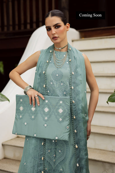 Marjjan | Lovella Winter 25 | MEV-43 B (ICE BLUE) - Ladies Clothes - Maria Faisal