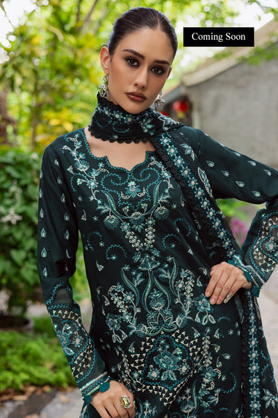 Marjjan | Lovella Winter 25 | MEV-45 B (GREEN) - Ladies Clothes - Maria Faisal