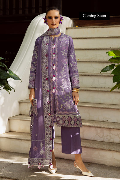 Marjjan | Lovella Winter 25 | MEV-48 B (LIGHT PURPLE) - Ladies Clothes - Maria Faisal