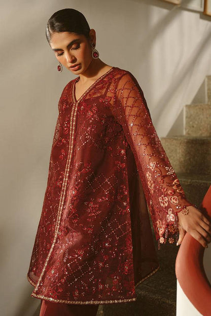 Cross Stitch | Luxe Atelier 25 | MERLOT MUSE by Maria Faisal - Registered Vendor of : Cross Stitch - type : Ladies Clothes - 100% original wedding dresses