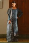 Cross Stitch | Luxe Atelier 25 | MAJESTIC TEAL by Maria Faisal - Registered Vendor of : Cross Stitch - type : Ladies Clothes - 100% original wedding dresses