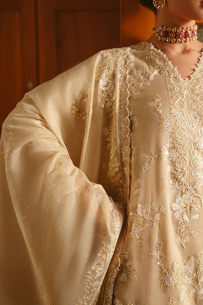 Cross Stitch | Luxe Atelier 25 | GOLDEN AURA by Maria Faisal - Registered Vendor of : Cross Stitch - type : Ladies Clothes - 100% original wedding dresses