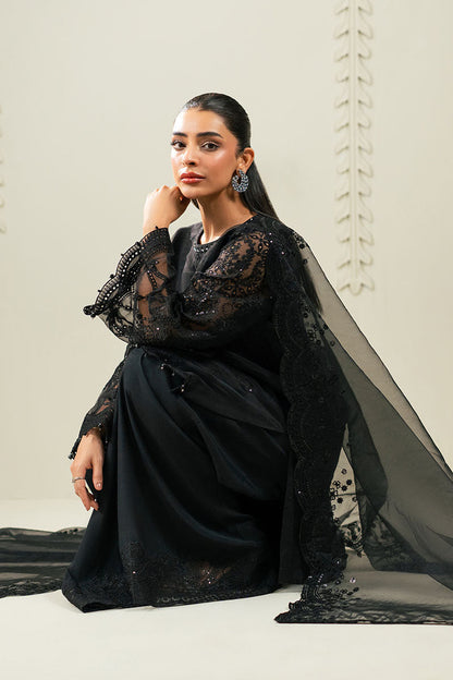 Cross Stitch | AW-25 RTW LUX PRET EDIT-1 | INTRICATE ALLURE - Luxury Dress - available at Maria Faisal in UK and USA.