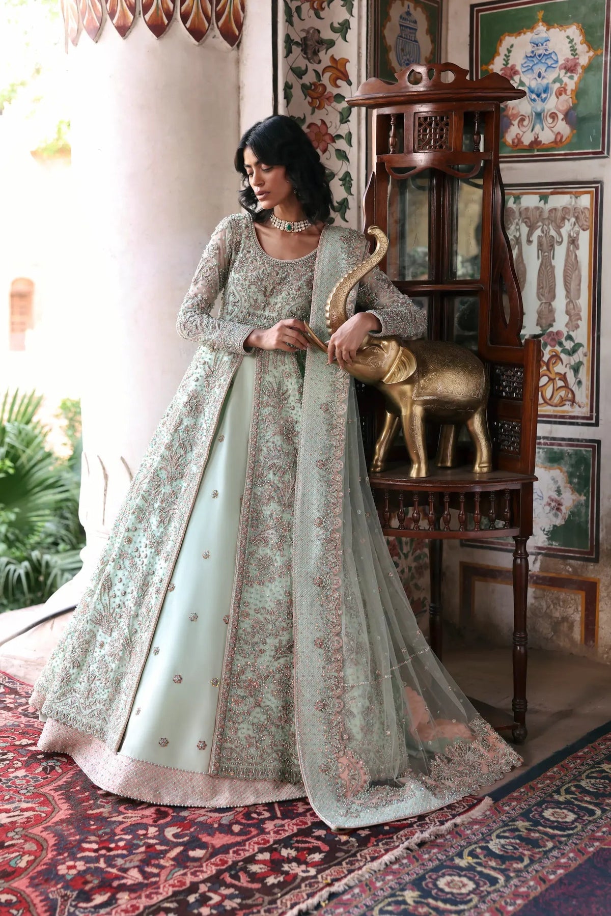 Waqas Shah | Vyah Diyan Tyaariyan 26 | Laila - Formal Dress - available at Maria Faisal in UK and USA.