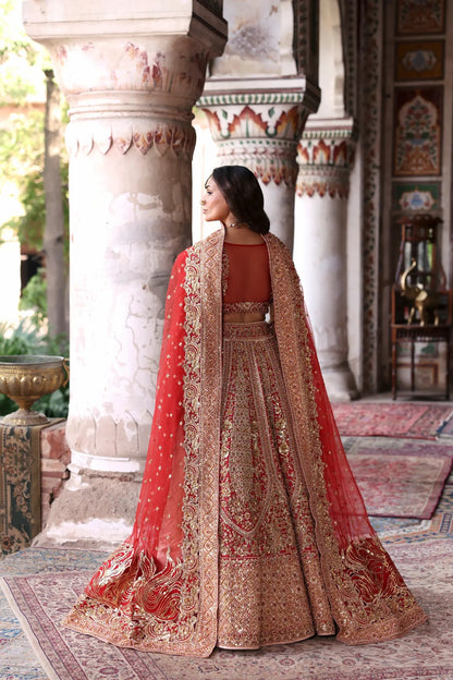 Waqas Shah | Vyah Diyan Tyaariyan 26 | Zarafshan - Bridal Dress - available at Maria Faisal in UK and USA.