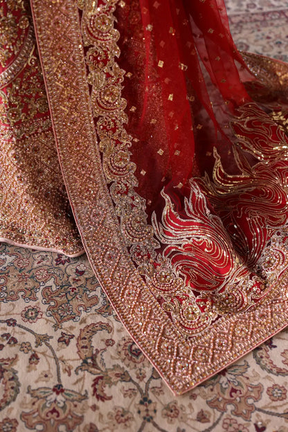 Waqas Shah | Vyah Diyan Tyaariyan 26 | Zarafshan - Bridal Dress - available at Maria Faisal in UK and USA.