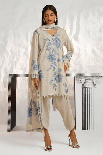 Sana Safinaz | Muzlin Summer 24 | 011A-CT - Waniyas