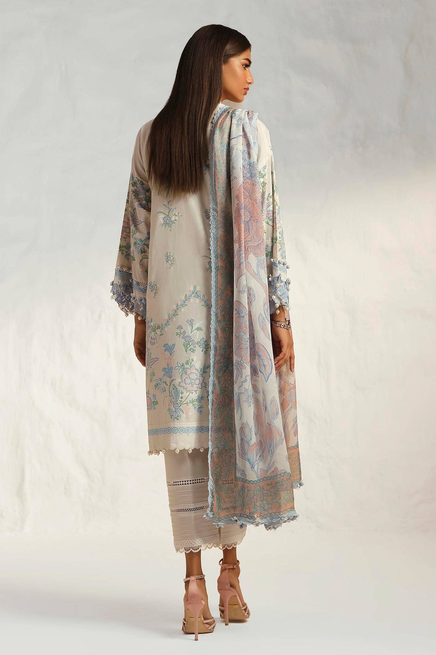 Sana Safinaz | Muzlin Summer 24 | 019A-CJ - Waniyas