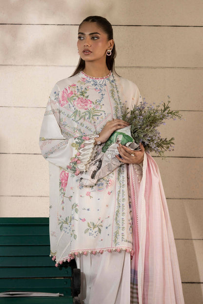 Sana Safinaz | Muzlin Spring 25 | M251-001A-3DG by Maria Faisal - Registered Vendor of : Sana Safinaz - type : Ladies Clothes - 100% original wedding dresses